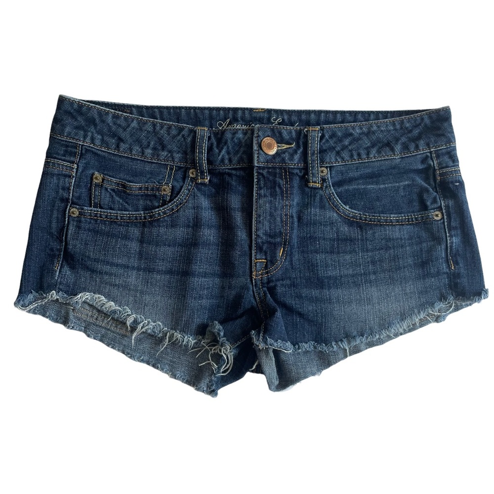 American Eagle 🦅 Womens Size 8 Tomgirl Shortie Shorts Distressed